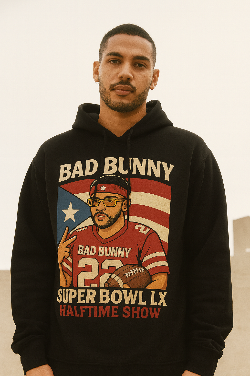 Bad Bunny Super Bowl LX Half-Time Show - Hoodie – The Sixth House