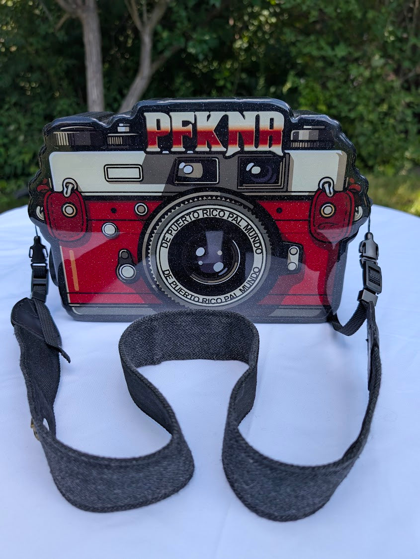 Bad Bunny Camera PFKNR Domino Box Set with Matching Dominos